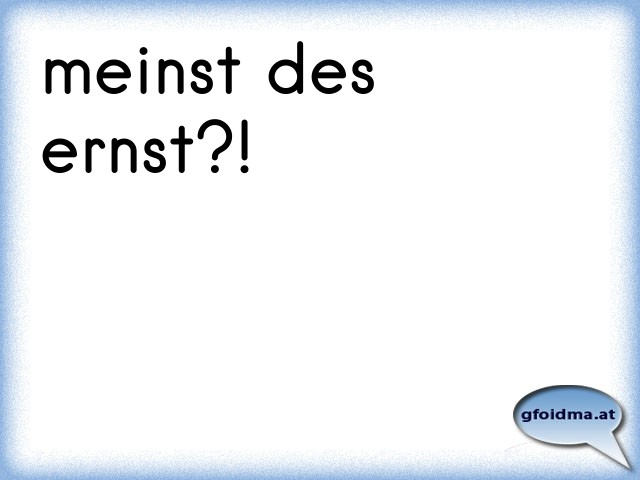 Meinst Meinst