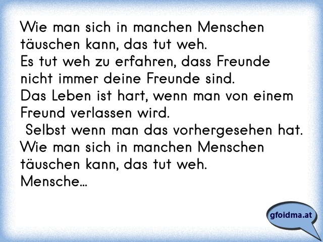 38+ Wie man sich in menschen taeuschen kann sprueche ideas